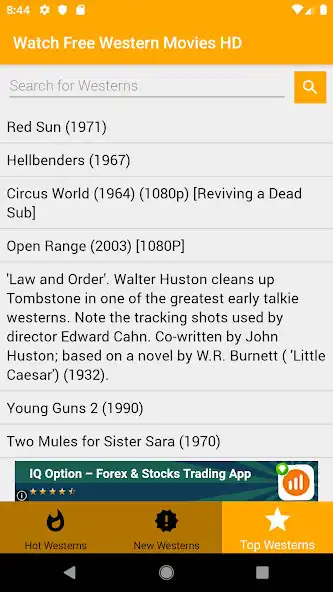 Play Watch Free Western Movies HD as an online game Watch Free Western Movies HD with UptoPlay