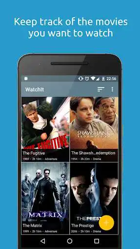 Play APK WatchIt Movie List  and enjoy WatchIt Movie List with UptoPlay com.locotron.watchitfi