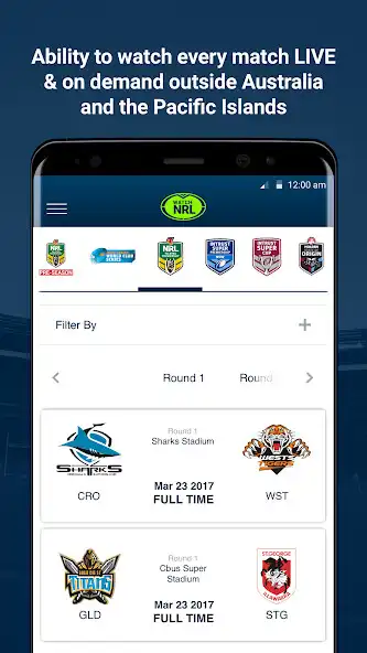 Play Watch NRL  and enjoy Watch NRL with UptoPlay