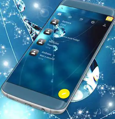 Play Water 3d SMS Theme