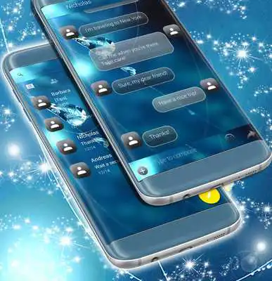 Play Water 3d SMS Theme