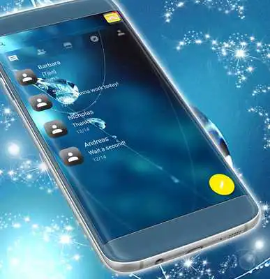 Play Water 3d SMS Theme