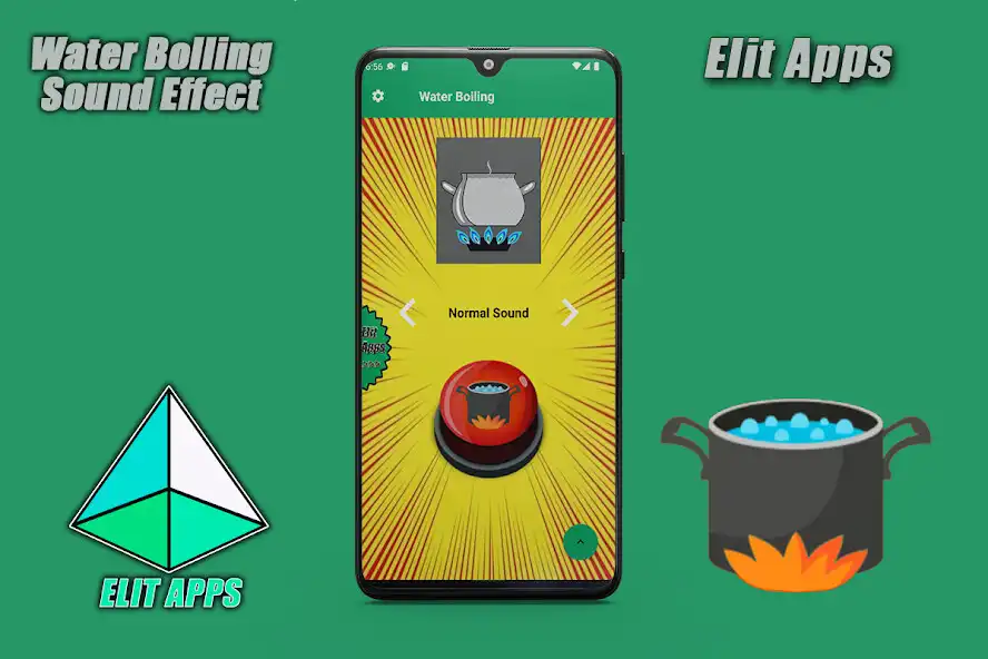 Play Water Bolling Sound Effect as an online game Water Bolling Sound Effect with UptoPlay