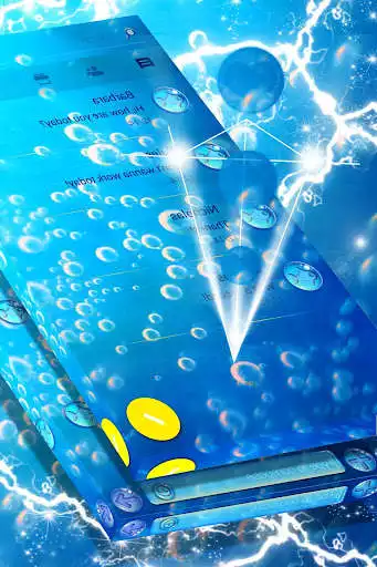 Play Water Bubbles SMS Theme