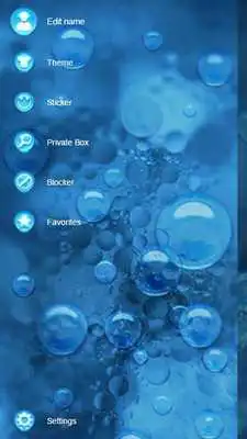 Play Water Bubbles SMS Theme