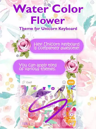 Play Water Color Flower Emoji Keyboard Theme and enjoy Water Color Flower Emoji Keyboard Theme with UptoPlay Play Water Color Flower Emoji Keyboard Theme and enjoy Water Color Flower Emoji Keyboard Theme with UptoPlay