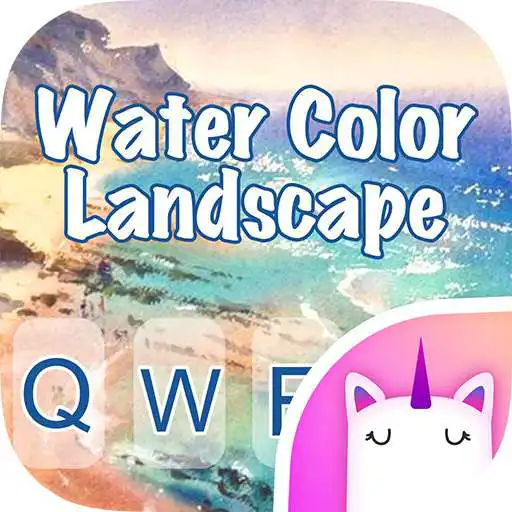 Play Water Color Landscape Keyboard Theme for Girls APK Play Water Color Landscape Keyboard Theme for Girls APK