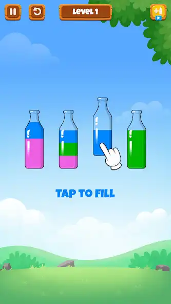Play Water Color Puzzle – Sort Game  and enjoy Water Color Puzzle – Sort Game with UptoPlay