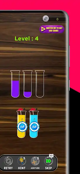 Play Water Color Sort 2 as an online game Water Color Sort 2 with UptoPlay