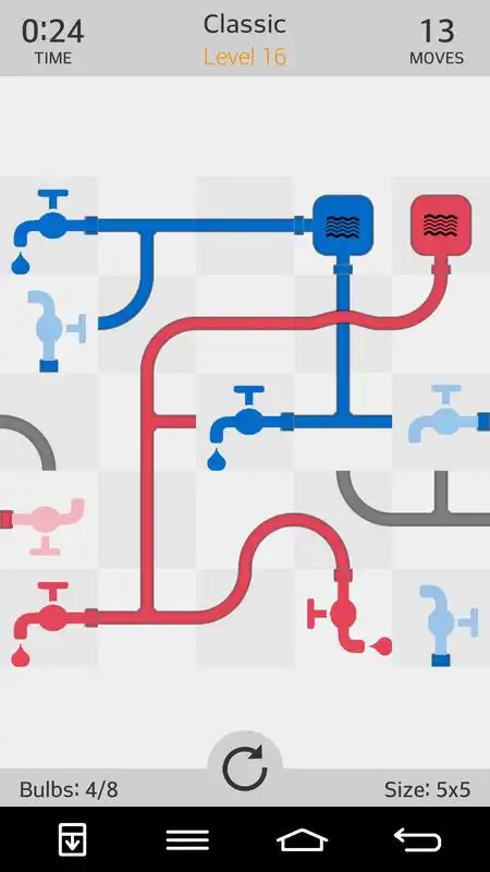 Play Water Connect Logic Game