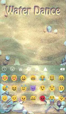 Play Water Dance Animated Keyboard + Live Wallpaper