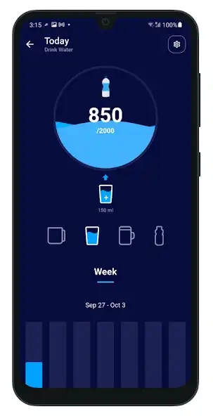 Play Water Drink Reminder Pedometer as an online game Water Drink Reminder Pedometer with UptoPlay