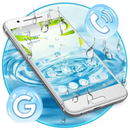 Play Water Drop Launcher Theme APK Play Water Drop Launcher Theme APK