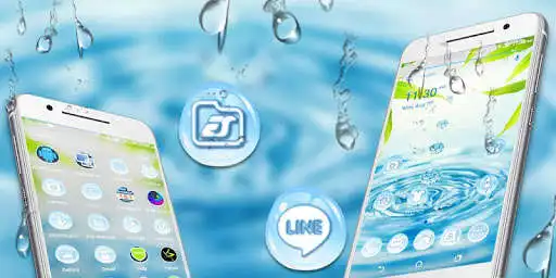 Play Water Drop Launcher Theme  and enjoy Water Drop Launcher Theme with UptoPlay