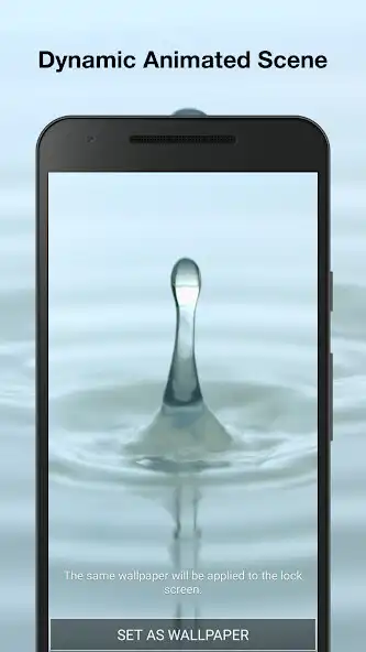 Play Water Drop Live Wallpaper Pro as an online game Water Drop Live Wallpaper Pro with UptoPlay