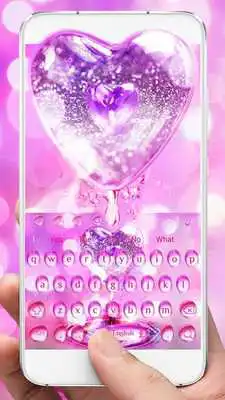 Play Waterdrop Love Keyboard Theme Play Waterdrop Love Keyboard Theme