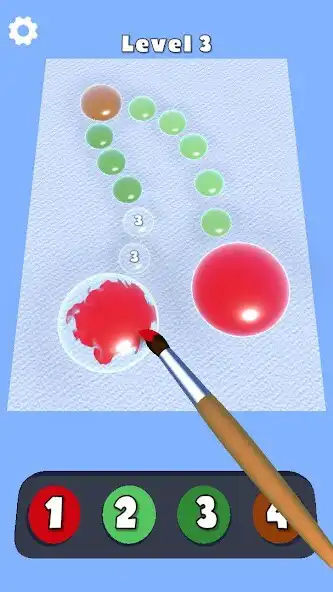 Play Water Drop Paint as an online game Water Drop Paint with UptoPlay