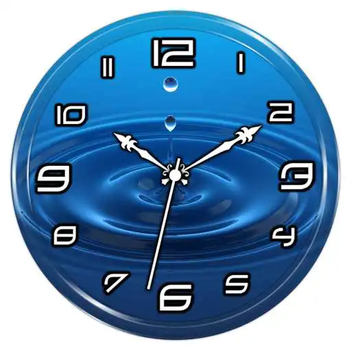 Run free android online Water Drops Clock Live WP APK Run free android online Water Drops Clock Live WP APK