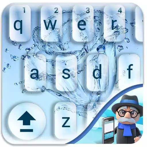 Play Water Drops Keyboard: Water Effects Themes Emojis APK