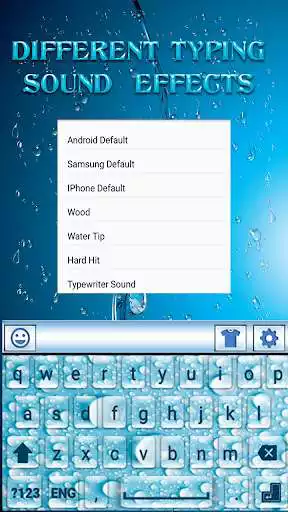 Play Water Drops Keyboard: Water Effects Themes Emojis  and enjoy Water Drops Keyboard: Water Effects Themes Emojis with UptoPlay