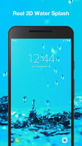 Play Water Drops Live Wallpaper Pro as an online game Water Drops Live Wallpaper Pro with UptoPlay