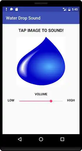 Play Water Drop Sound