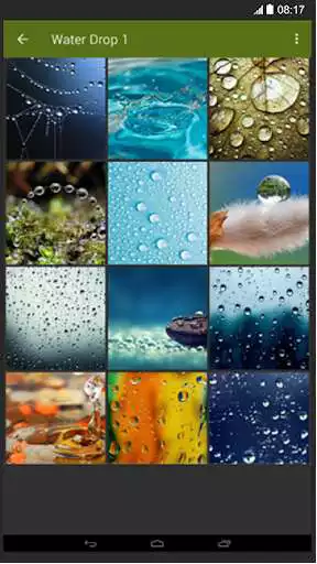 Play Water Drop Wallpaper as an online game Water Drop Wallpaper with UptoPlay