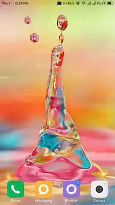 Play Water Drop Wallpaper