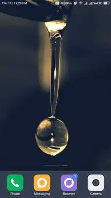 Play Water Drop Wallpaper