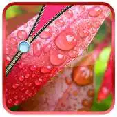 Free play online Water Drop Zipper Screen Lock APK