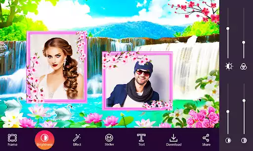 Play Waterfall Dual Photo Frame