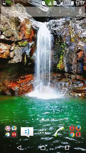 Play Waterfall Free live wallpaper