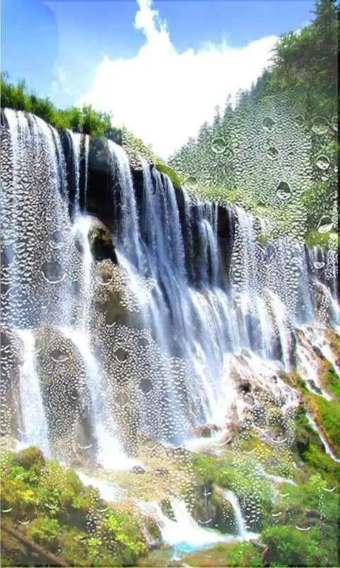 Play Waterfall Free live wallpaper