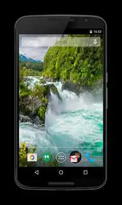 Play Waterfall HD Live wallpaper