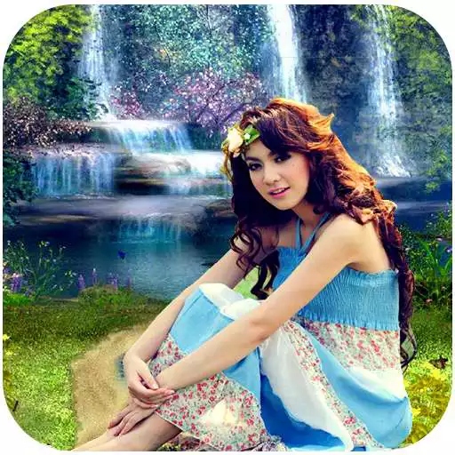 Play Waterfall HD Photo Background Frame Editor APK