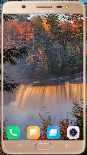 Play Waterfall HD Wallpaper Play Waterfall HD Wallpaper