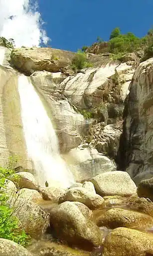 Play Waterfall in rocks