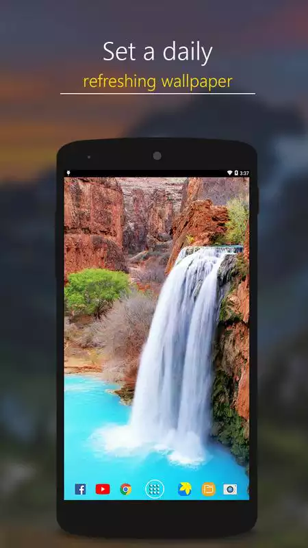 Play Waterfall Live Wallpaper Free-Real Backgrounds HD