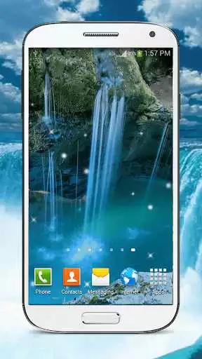 Play Waterfall Live Wallpaper HD as an online game Waterfall Live Wallpaper HD with UptoPlay