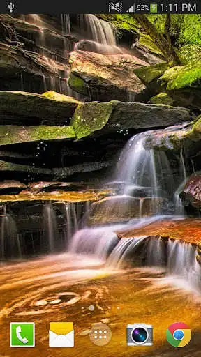 Play Waterfall Live Wallpaper Pro as an online game Waterfall Live Wallpaper Pro with UptoPlay