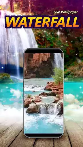 Play Waterfall Live Wallpaper With Sound