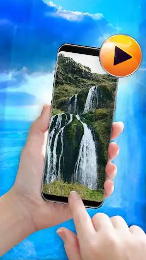 Play Waterfall Live Wallpaper With Sound
