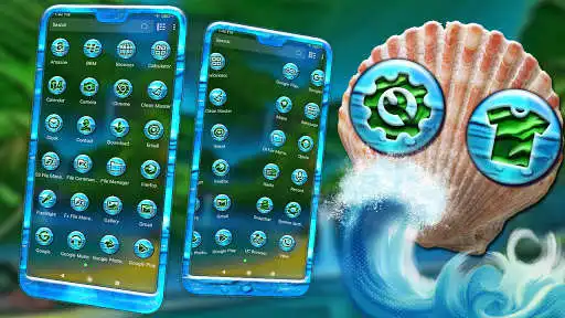 Play Waterfall Oil Painting Theme as an online game Waterfall Oil Painting Theme with UptoPlay