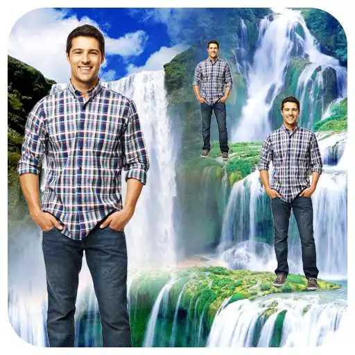 Free play online Waterfall Photo Editor - Waterfall Photo Frames APK