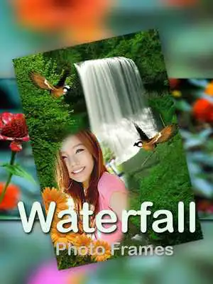 Play Waterfall Photo Frame Pic Art