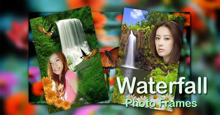 Play Waterfall Photo Frame Pic Art