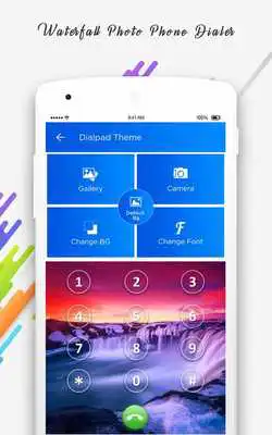 Play Waterfall Photo Phone Dialer Play Waterfall Photo Phone Dialer