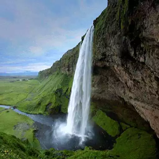 Free play online Waterfall Pond Live Wallpaper  APK