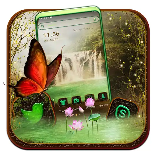 Play Waterfall Pond Theme APK