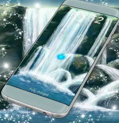 Play Waterfall Screen Locker Theme